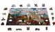 Drewniana układanka z figurkami Wooden City Zamek Neuschwanstein 750 elementów (5904151822762) - obraz 1