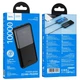 Повербанк з дисплеєм 10000mAh 22.5W HOCO J136 Sirui fully compatible power bank 2хUSB/1хType-C/microUSB чорний - зображення 5
