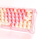 Клавиатура игровая проводная GravaStar Mercury V60 - Crystal Rose - изображение 7