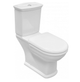 Унітаз бачок із кришкою RAK Ceramics Washington Gedy Smeraldo RAK0047 70.3x36.2x79.8 см Білий (2870124987) - зображення 1
