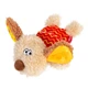 Іграшка для собак GiGwi Plush Собачка з пискавкою, текстиль, пластик, 13 см (75304) - зображення 1