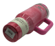 Термос термокружка Stanley Quencher H2.0 Tumbler из нержавеющей стали Pink Marble 1,18 л KT7001922 - изображение 3