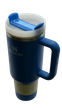 Термос термокружка Stanley Quencher H2.0 Tumbler из нержавеющей стали Blue 1,18 л KT7001915 - изображение 6