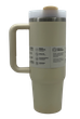 Термос термокружка Stanley Quencher H2.0 Tumbler из нержавеющей стали Beige 0,88 л KT7002008 - изображение 5