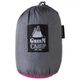 Гамак GreenCamp "VOYAGE", 300*200см, парашютный шелк, серый/вишневый. (GC-GK6) - изображение 9