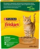 Упаковка сухого корма для домашних кошек Purina Friskies Indoor с курицей, индейкой и овощами 270 г x 10 шт. (7613035351837) - изображение 3