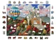 Drewniana układanka z figurkami Wooden City Zamek Neuschwanstein 1010 elementów 62693 (5904151822021) - obraz 3