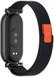 Ремінець тканинний Mi Jobs GT4 Trail для Xiaomi Mi Band 8/9/10 з металевим кріпленням та застібкою на липучці Trail Black + Black (mrk6666) - зображення 1
