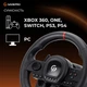 Ігрове кермо GamePro RW038PM з педалями та коробкою передач PC/XBOX360/XBOXONE/SWITCH/PS3/PS4 - зображення 9