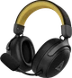 Бездротова ігрова гарнітура Ajazz AHM08 MAX Black Gray Yellow (AHM08-MAX-BGY) - зображення 1