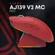 Бездротова ігрова миша Ajazz AJ139 V2 MC Red (AJ139-V2-MC-R) - изображение 6