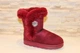 Угги женские Fashion С738 зимние бордовые 36 23 см - изображение 2