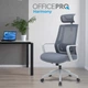 Крісло офісне OfficePro Harmony OC310-G-G-G - изображение 7