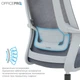 Крісло офісне OfficePro Harmony OC310-G-G-G - изображение 9