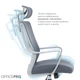 Крісло офісне OfficePro Harmony OC310-G-G-G - изображение 11