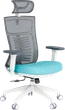 Крісло офісне OfficePro Balance OC550-W-DG-BL - зображення 5