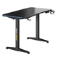 Комп’ютерний стіл з електрорегулюванням висоти Anda Seat Terminator RGB Black - зображення 1