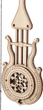 Drewniana układanka Wooden City Królewski zegar 149 elementów 62580 (5906874128169) - obraz 4