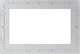 Rama montażowa ALLNET Touch Display Tablet 14" Wide White (ALLTCover15WWv1) - obraz 2