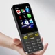 Кнопковий телефон-смартфон UNIWA F6 Ultra 4G Android + WhatsApp + Facebook + TikTok Чорний - зображення 3