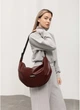 Жіноча сумка Хобо з екошкіри SAMBAG Бордовий (5172050528) - зображення 1