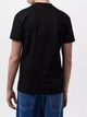 Футболка хлопковая длинная мужская G-Star Raw 59487403(Dk Black) L Черная с принтом (3001946314376) - изображение 2