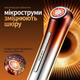 Микроструйный массажер для лица, LED терапия, красный/синий свет, подтяжка кожи, аккумуляторный 400 mAh - изображение 2