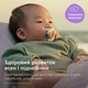 Пустышка Avent Ultra Air ортодонтическая 0-6 месяцев 2 штуки Мятный/Голубой (SCF080/23) - изображение 8