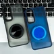 Чохол (накладка) Samsung A125 Galaxy A12 / M127 Galaxy M12, Space Ring Matte, Ice Grey, Сірий - 646750 - зображення 2