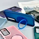 Чохол (накладка) Samsung A125 Galaxy A12 / M127 Galaxy M12, Space Ring Matte, Ice Grey, Сірий - 646750 - зображення 5