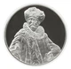 Медаль США Памятная медаль 1972-1976 Серебро Proof Рембрандт - Портрет Николаса Рётса (Ag 925, 67 грамм) - изображение 1