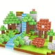 Магнітний конструктор Minecraft Magnetic World «Ліс та Водоспад», 100 деталей - зображення 5