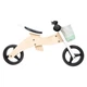 Біговел Small Foot Wooden Training Tricycle/Balance Bike 2 в 1 Sage Green (12414) (4020972124142) - зображення 3