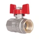 Кран шаровой SD Plus 1/2" ВР для воды (бабочка) SD602NW15PN40 - изображение 3