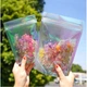 Пакет-саше прозорий блискучий для пакування із Zip-Lock замком, дой-пак, 13*18 +3 см, 10 шт - зображення 6