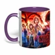 Чашка с печатью "Очень странные дела / Stranger Things" №3 (цвет фиолетовый) (37604) - изображение 1