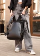 Женская сумка-рюкзак Sambag Cargo черный оксфорд 45 х 31 х 15 см (93541165) - изображение 7
