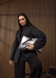 Жіноча сумка Sambag HOBO M срібло 35 х 40 х 8 см (53200003) - зображення 3