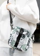 Женская сумка мессенджер Sambag TEL принт "Leaves" 17 х 17 х 6 см (70151144) - изображение 2