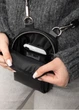 Женская сумка Sambag Modena черная 19 х 11 х 3 см (96193001) - изображение 6