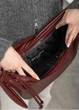 Женская сумка Sambag HOBO S бургунди 30 х 13 х 8 см (53100013) - изображение 4