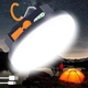 Ліхтар акумуляторний Moslighting MOS-14 з повербанком 9900 мАг синій (жовте світло) - изображение 2