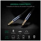 Кабель мультимедийный 3.5mm M to 3.5mm M 2.0m AV112 blue Ugreen (10687) - изображение 7
