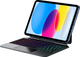 Etui plecki Dux Ducis Keyboard do Apple Pro 11" 2022/2025 Black (6971824156126) - obraz 1