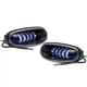 Двухцветные противотуманные фары LED 50W Daewoo Lanos \ Sens. Метал на Ланос и Сенс. белый + желтый свет! - изображение 1