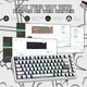 Бездротова Магнітна Клавіатура Attack Shark X82Pro HE 8К Біла Comics - зображення 5