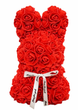 Заяц из 3d роз Flower Bunny 25 см в подарочной коробке (FB-8765) Red - изображение 1