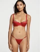 Комплект білизни Very Sexy Logo Lightly Lined Balconette Bra Червоний 34D-L - изображение 2