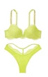 Комплект білизни Very Sexy Shine Victoria’s Secret Push-up Жовтий 34A-XS - зображення 3