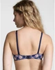 Комплект білизни Pink Lightly Lined Bra Victoria’s Secret Синій з бежевим 34D-S - изображение 3